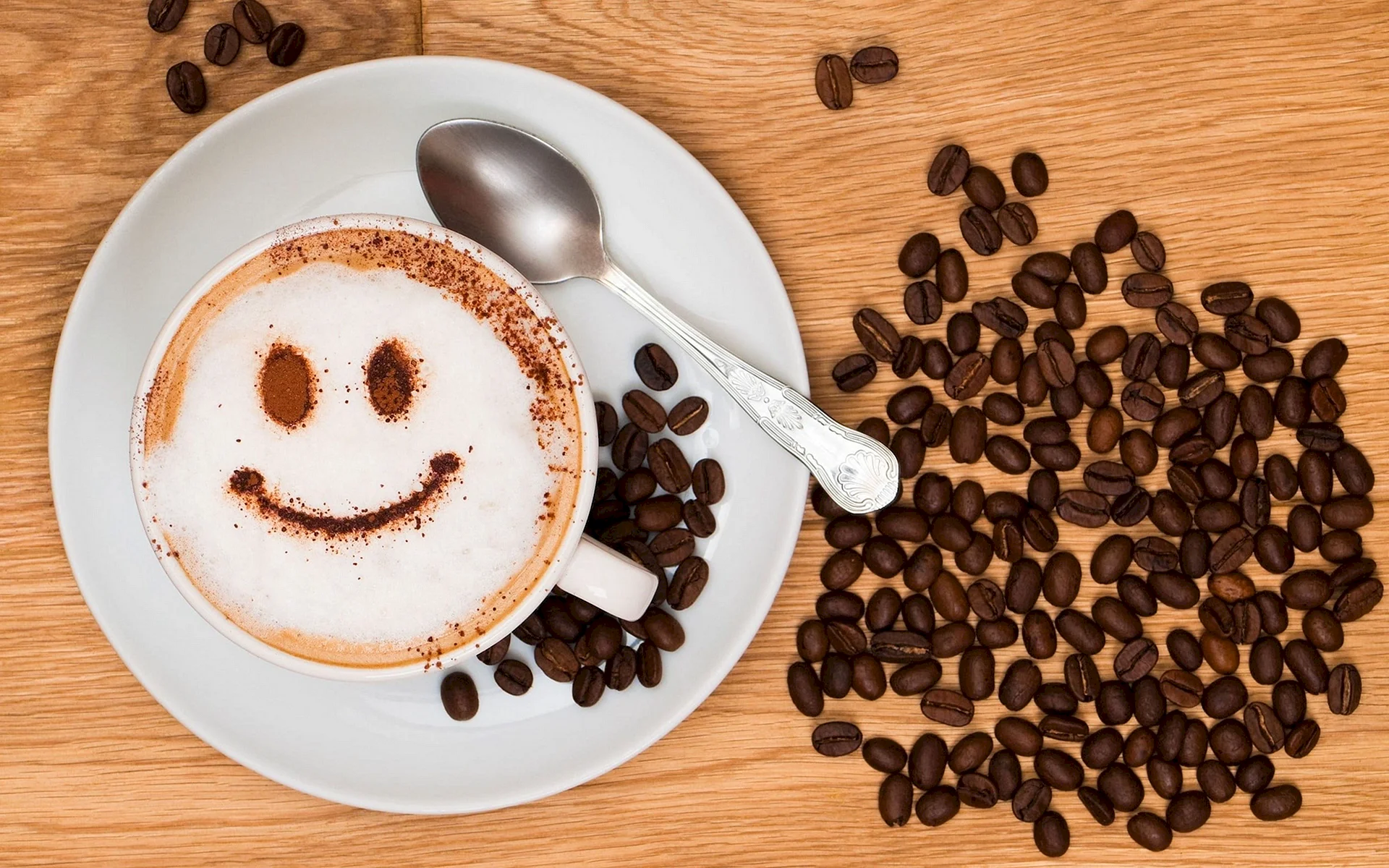 Coffee Smile Wallpaper