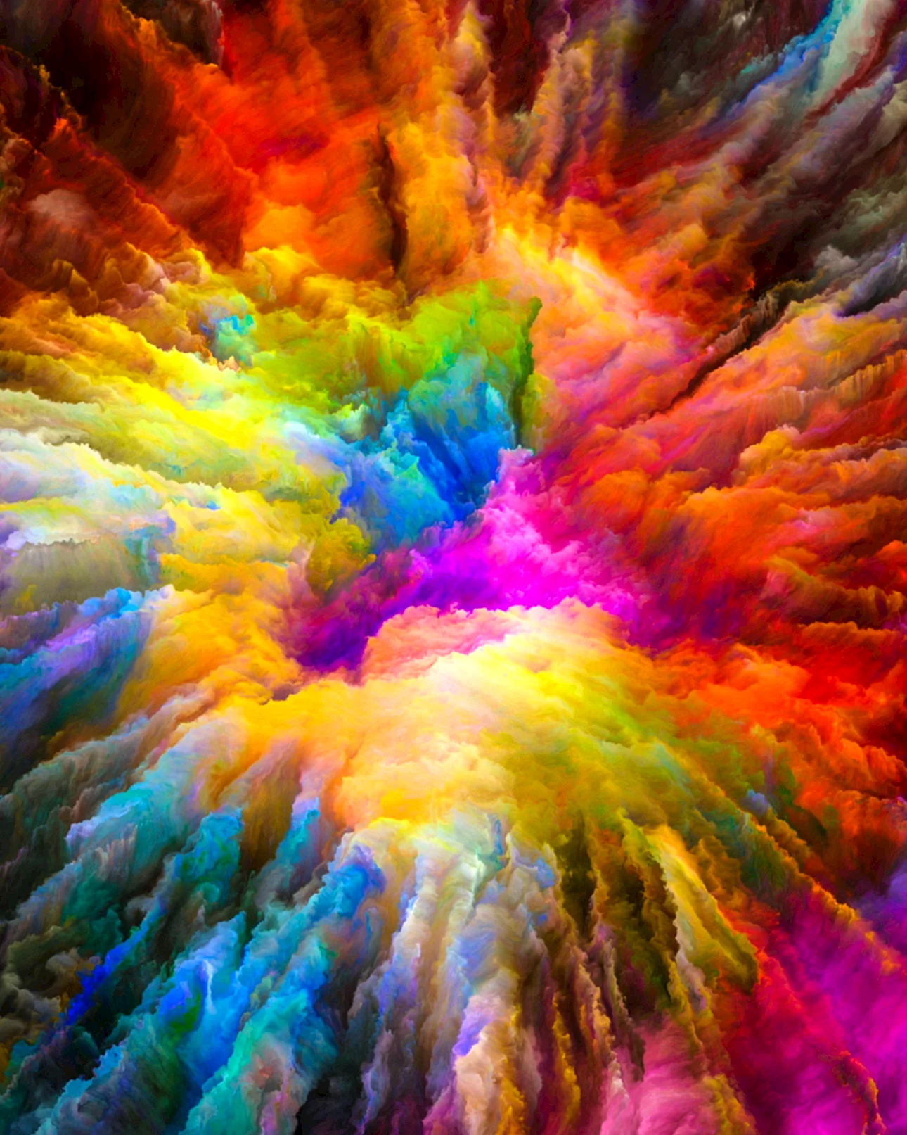 Color Explosion Wallpaper For iPhone