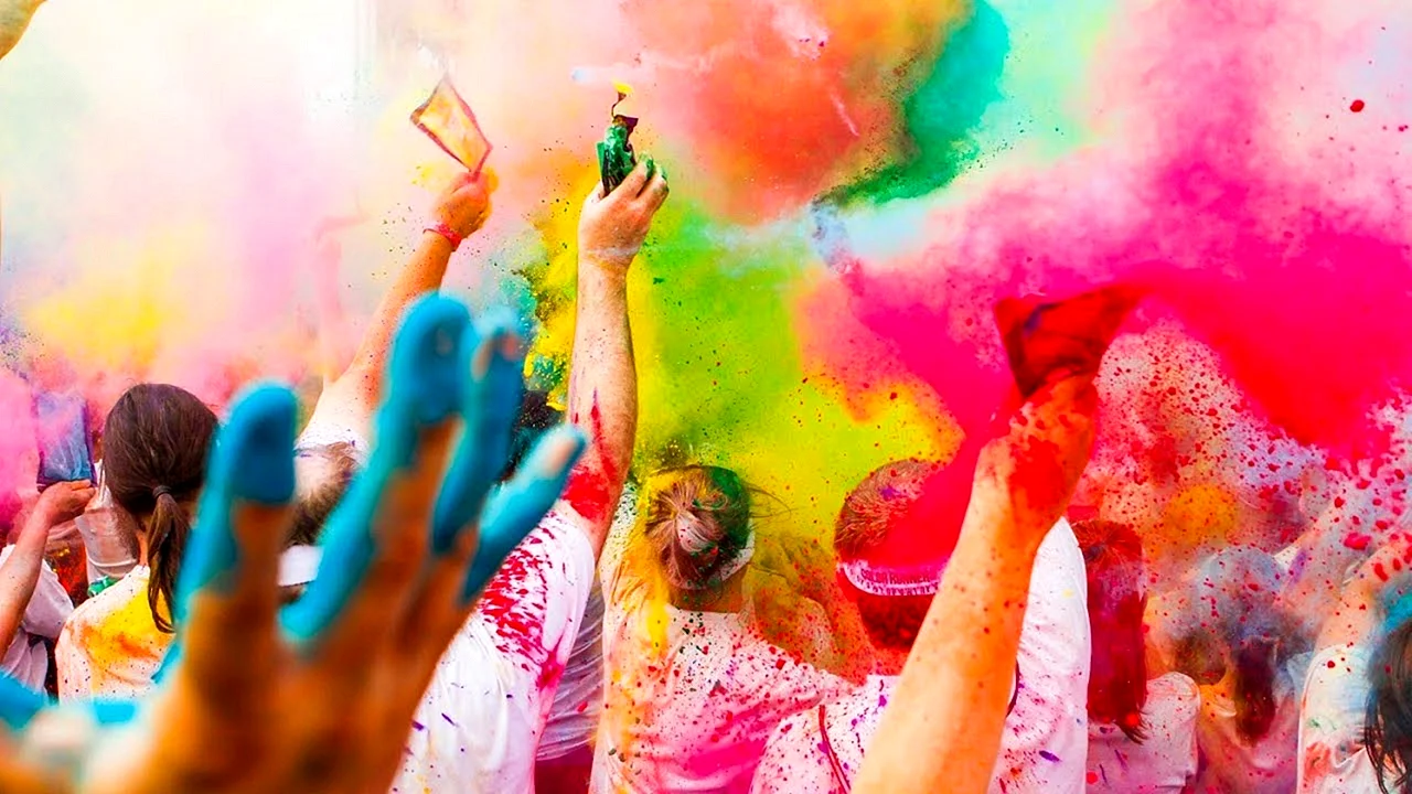 Color Run Wallpaper