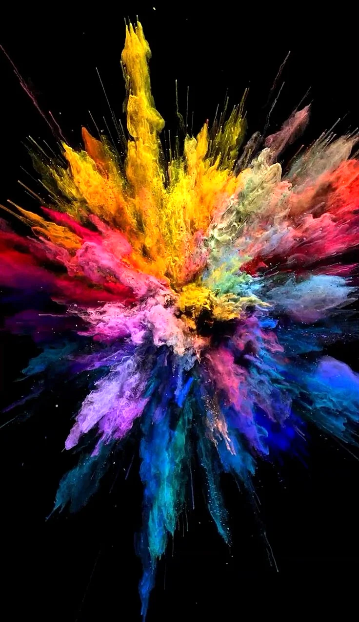 Color Splash Wallpaper For iPhone