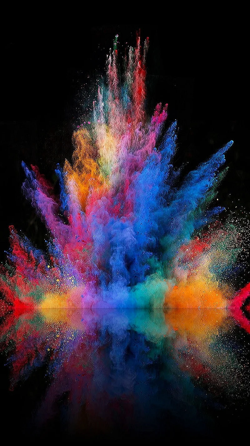 Color Splash Wallpaper For iPhone