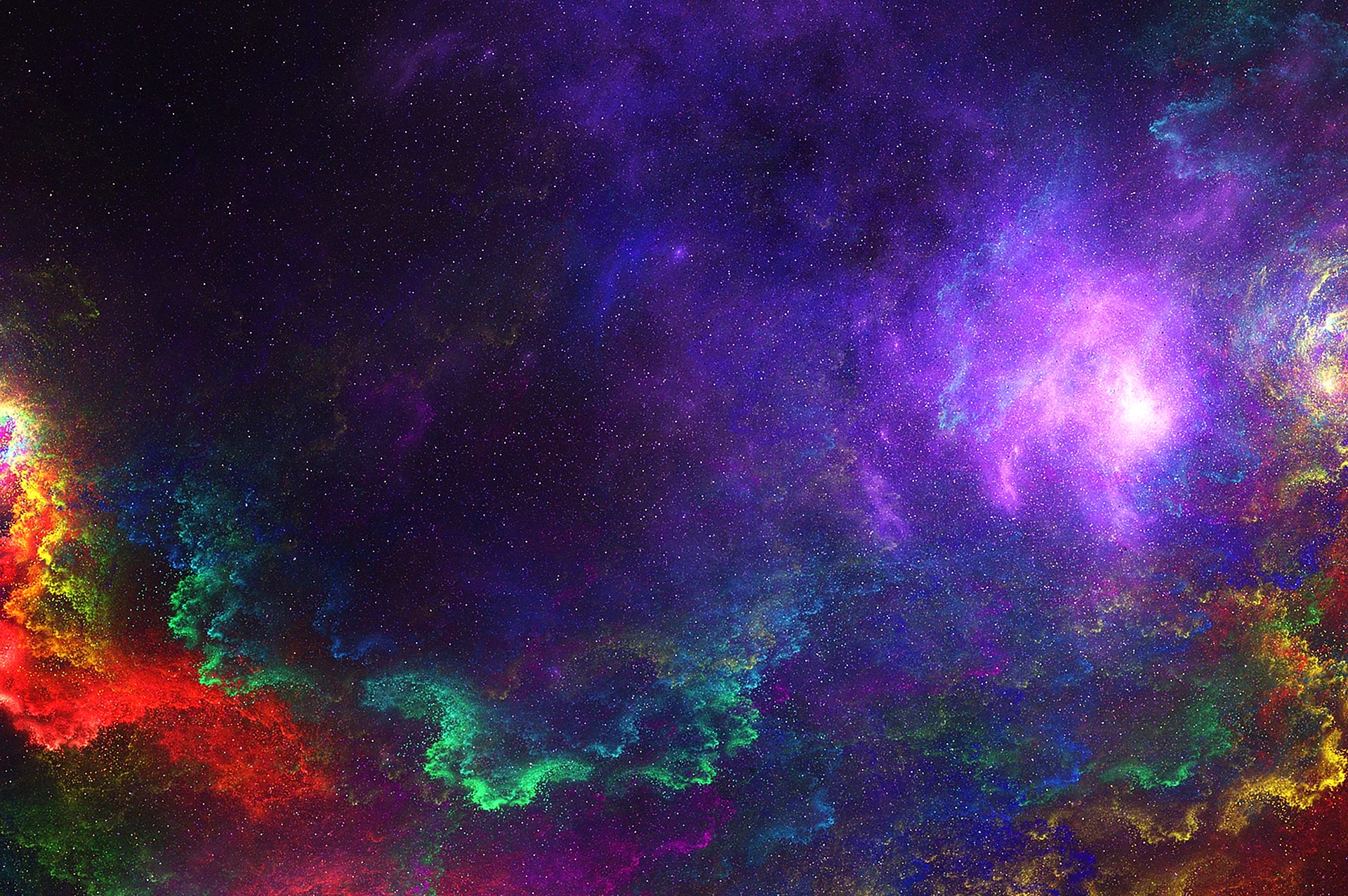 Colorful Galaxy Wallpaper