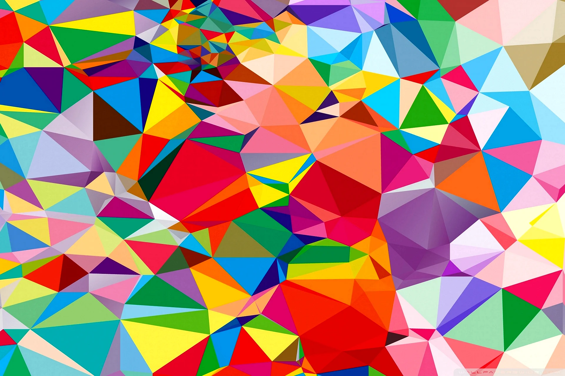 Colorful Geometric Wallpaper