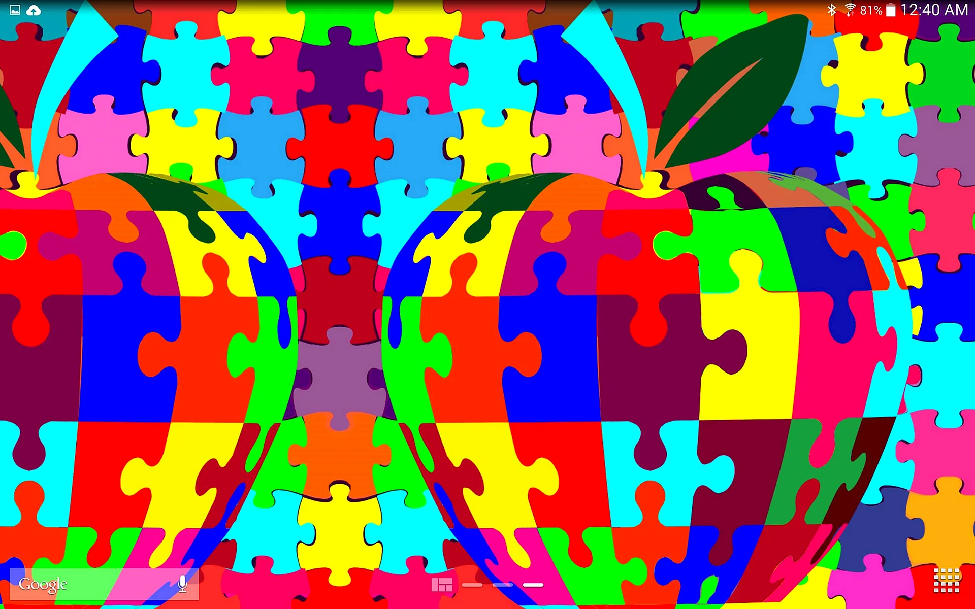 Colorful Puzzle Wallpaper