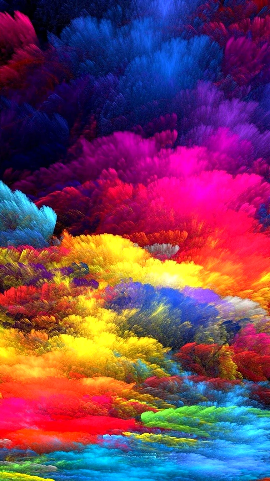 Colorful Rainbow Wallpaper For iPhone