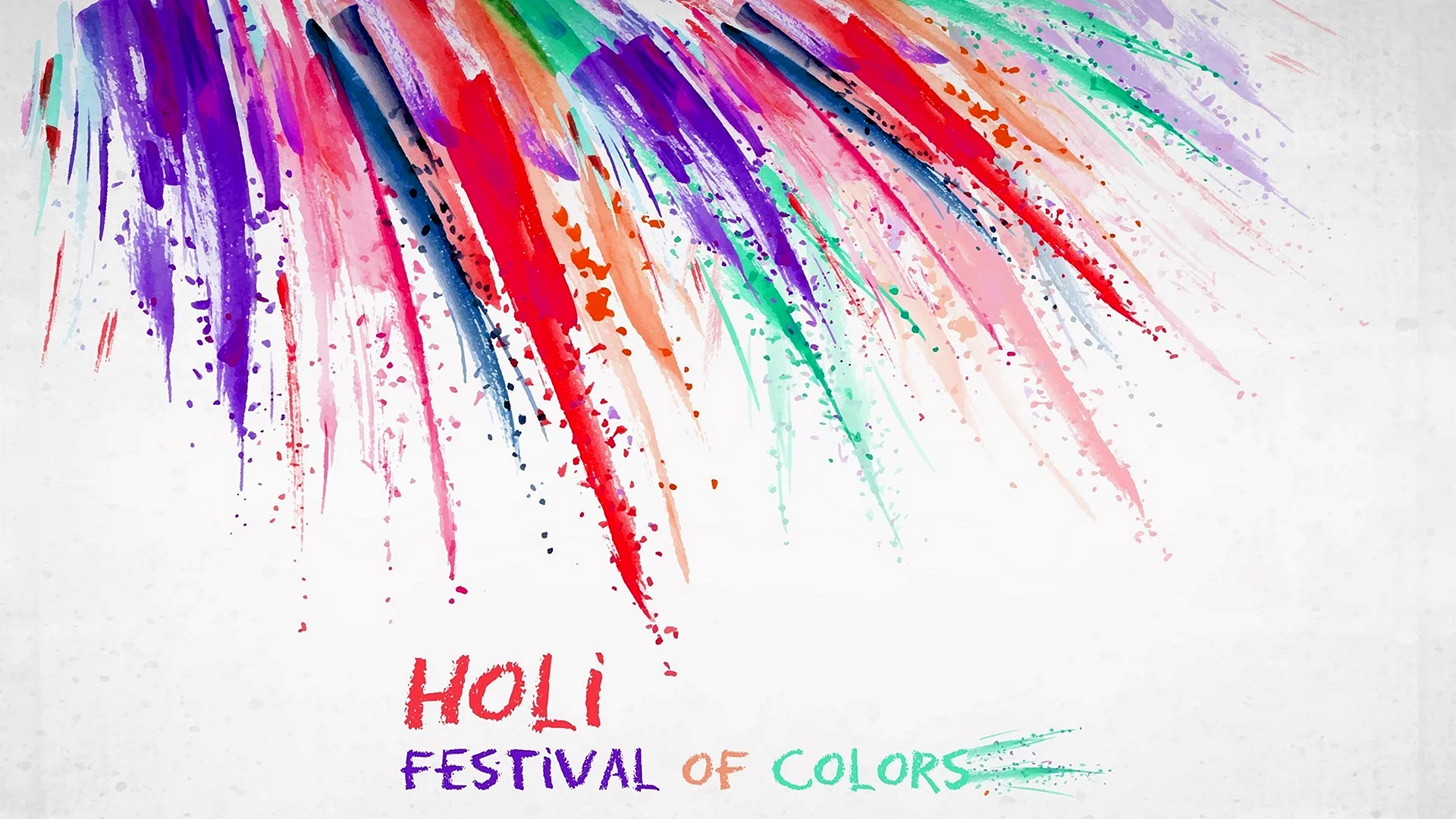 Colourful Holi Background Wallpaper