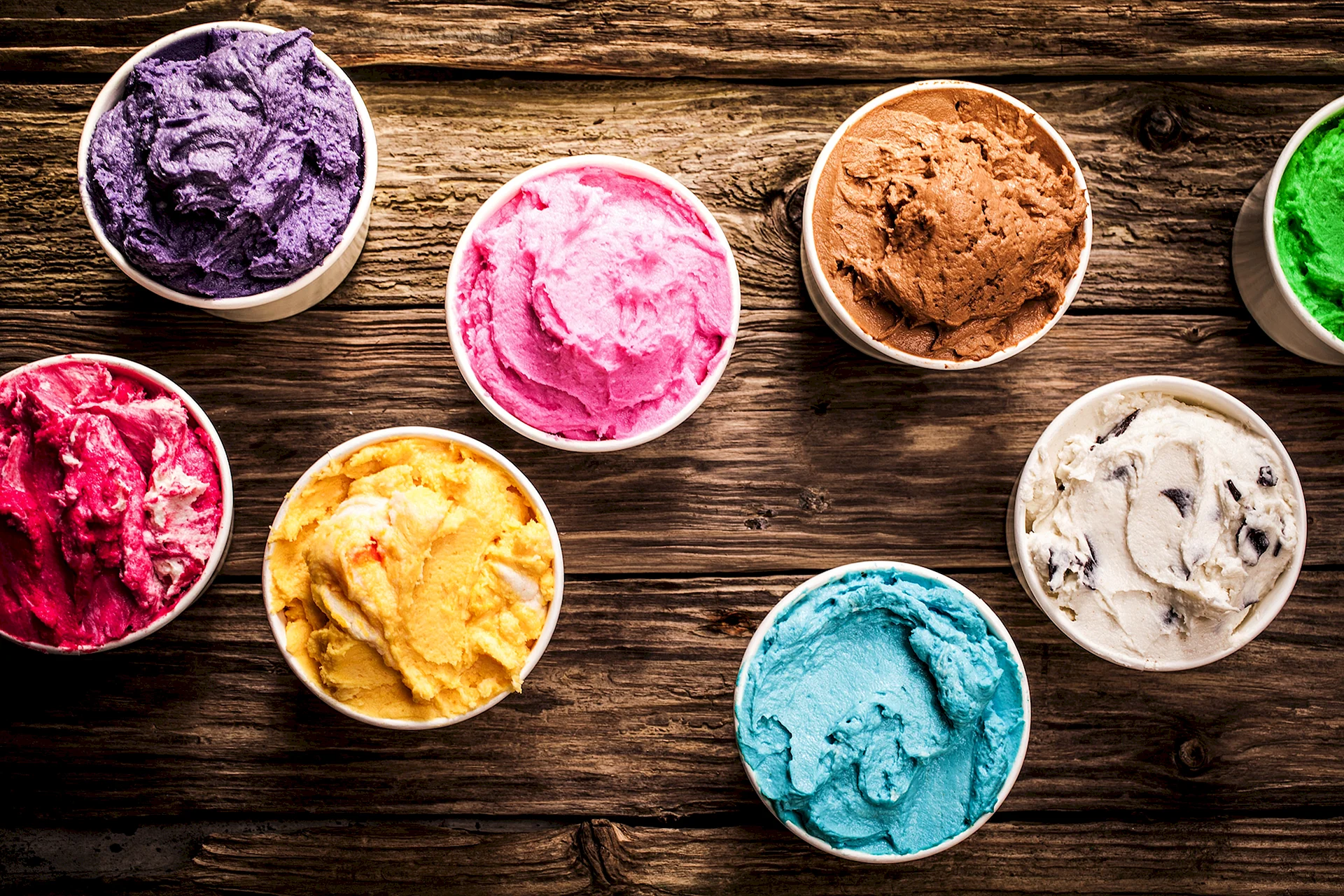 Colourful Ice Cream Wallpaper