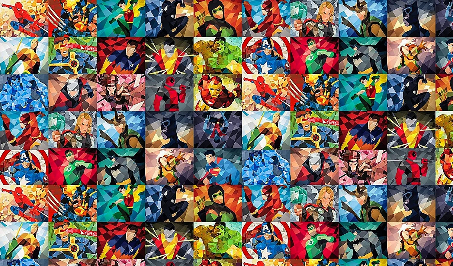 Comic Marvel Collage Wallpaper