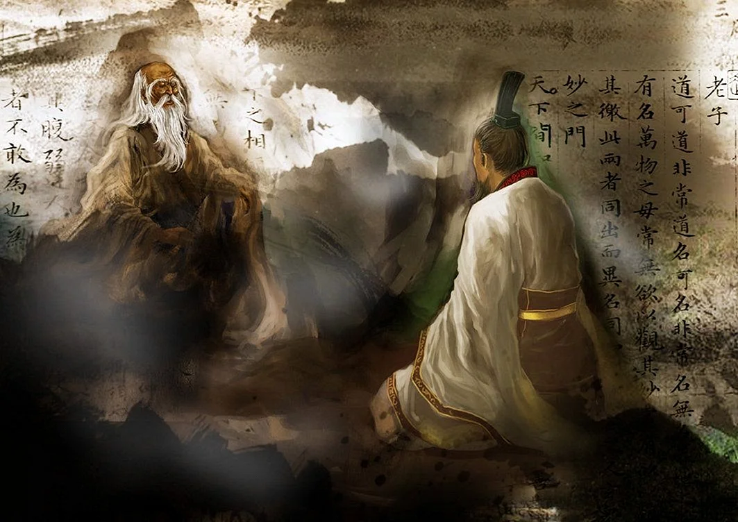 Confucius Lao Tzu Wallpaper