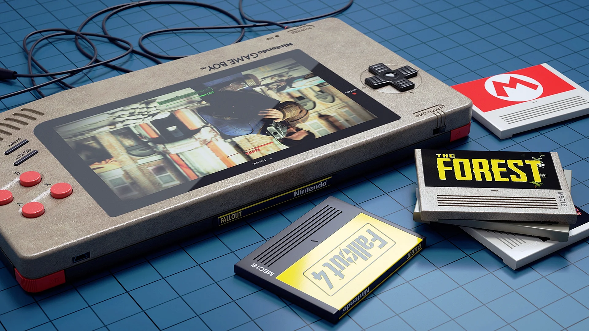 Console Nintendo Game Boy 1up Wallpaper