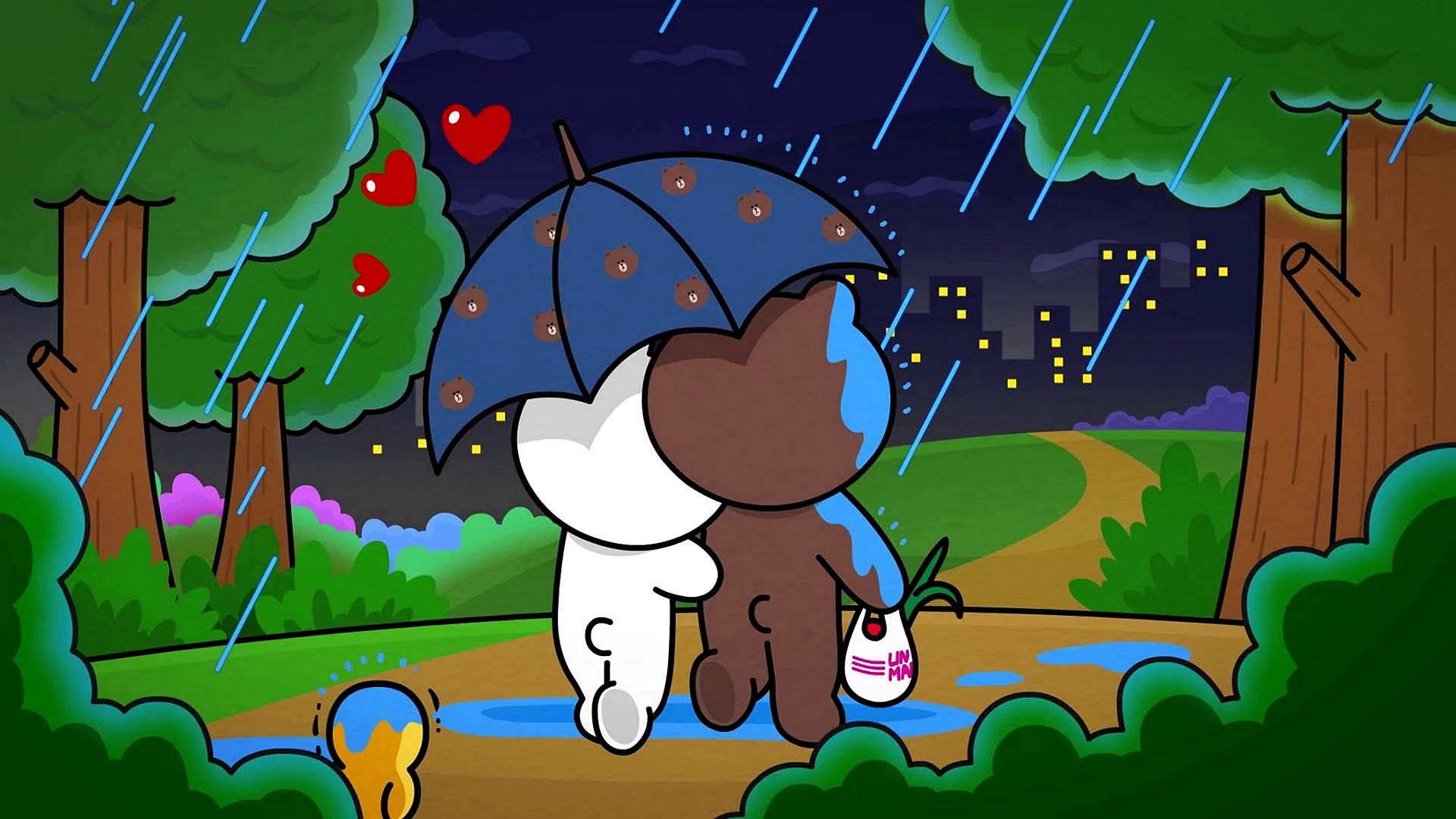 Cony And Brown Wallpaper