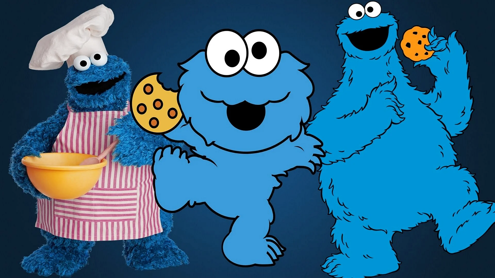 Cookie Monster Wallpaper