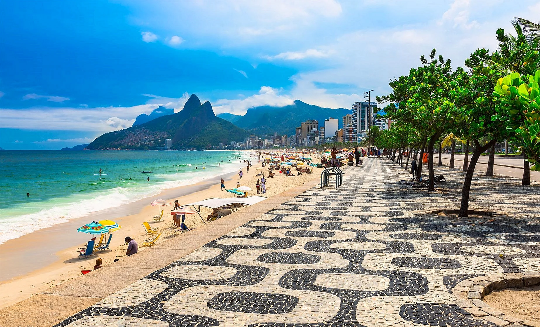 Copacabana Beach Wallpaper