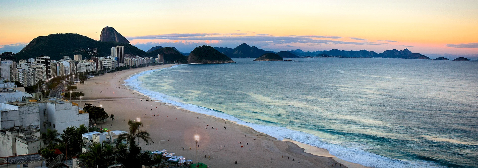 Copacabana Sunrise Wallpaper