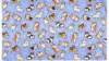 Corgi Pattern Wallpaper