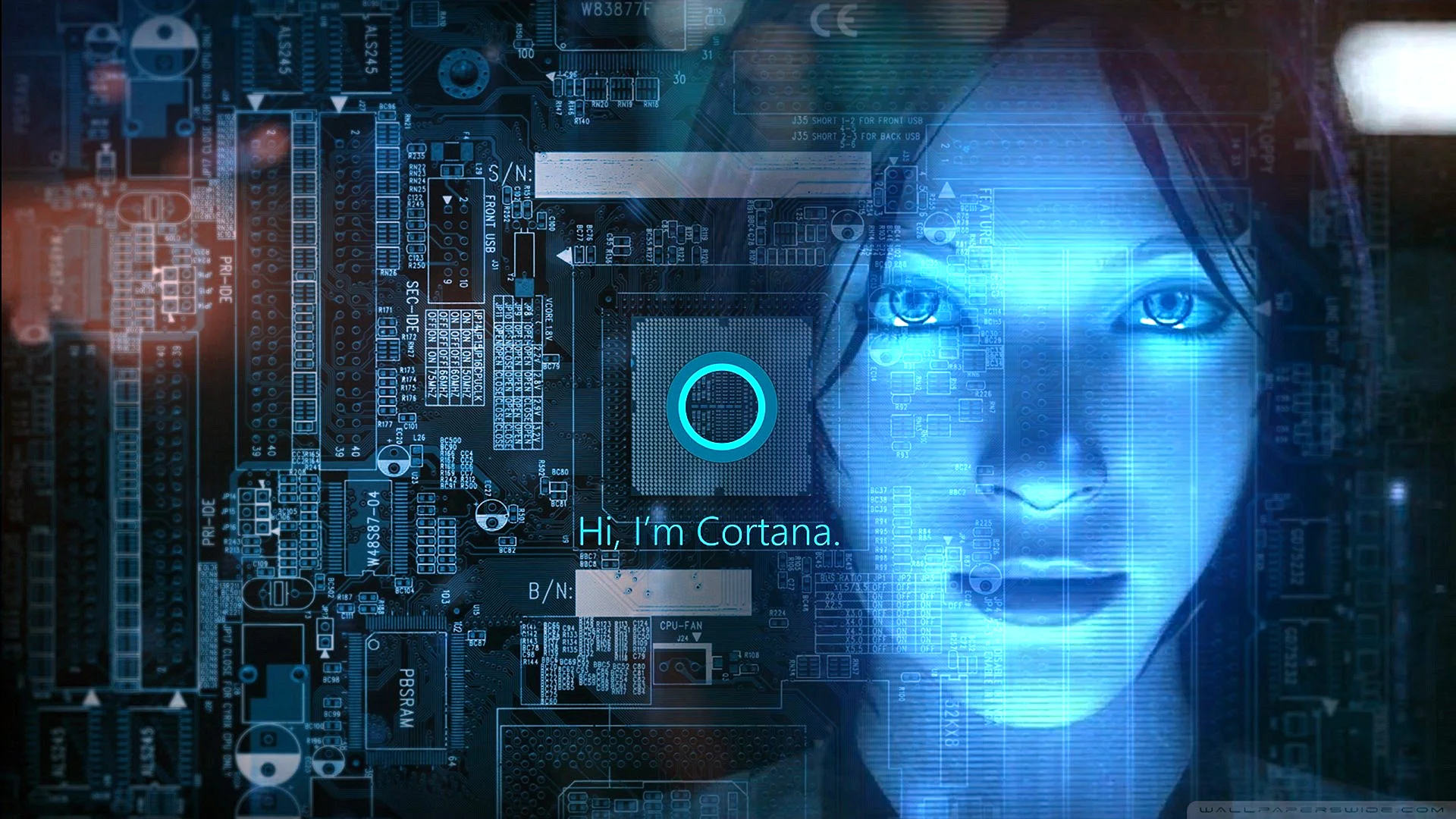 Cortana Wallpaper