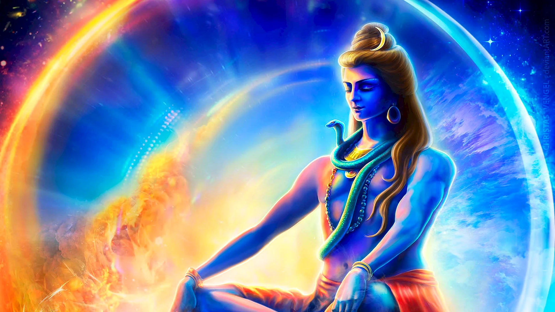 Cosmic Shiva Wallpaper