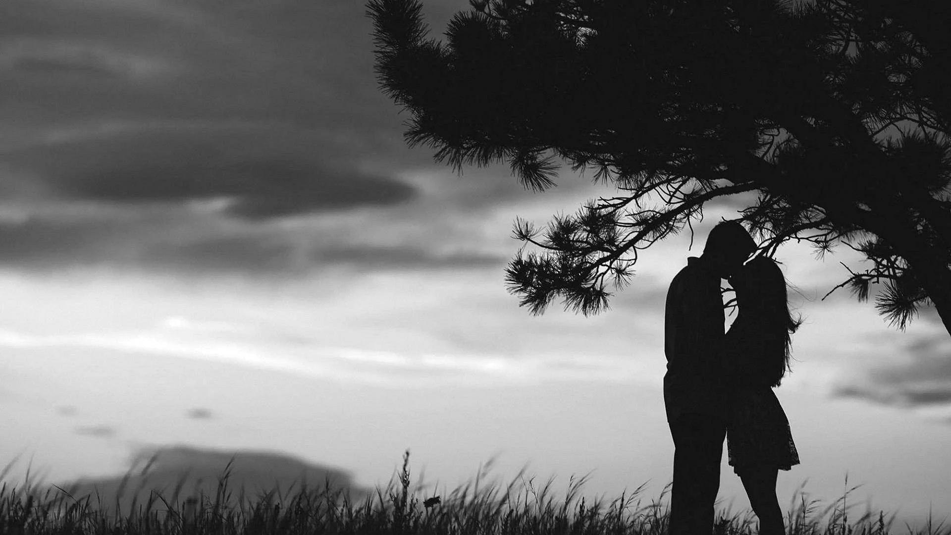Couple Shadow Wallpaper