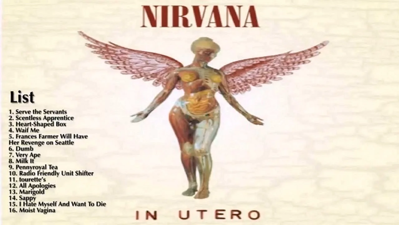 Cover Album Nirvana In Utero Wallpaper