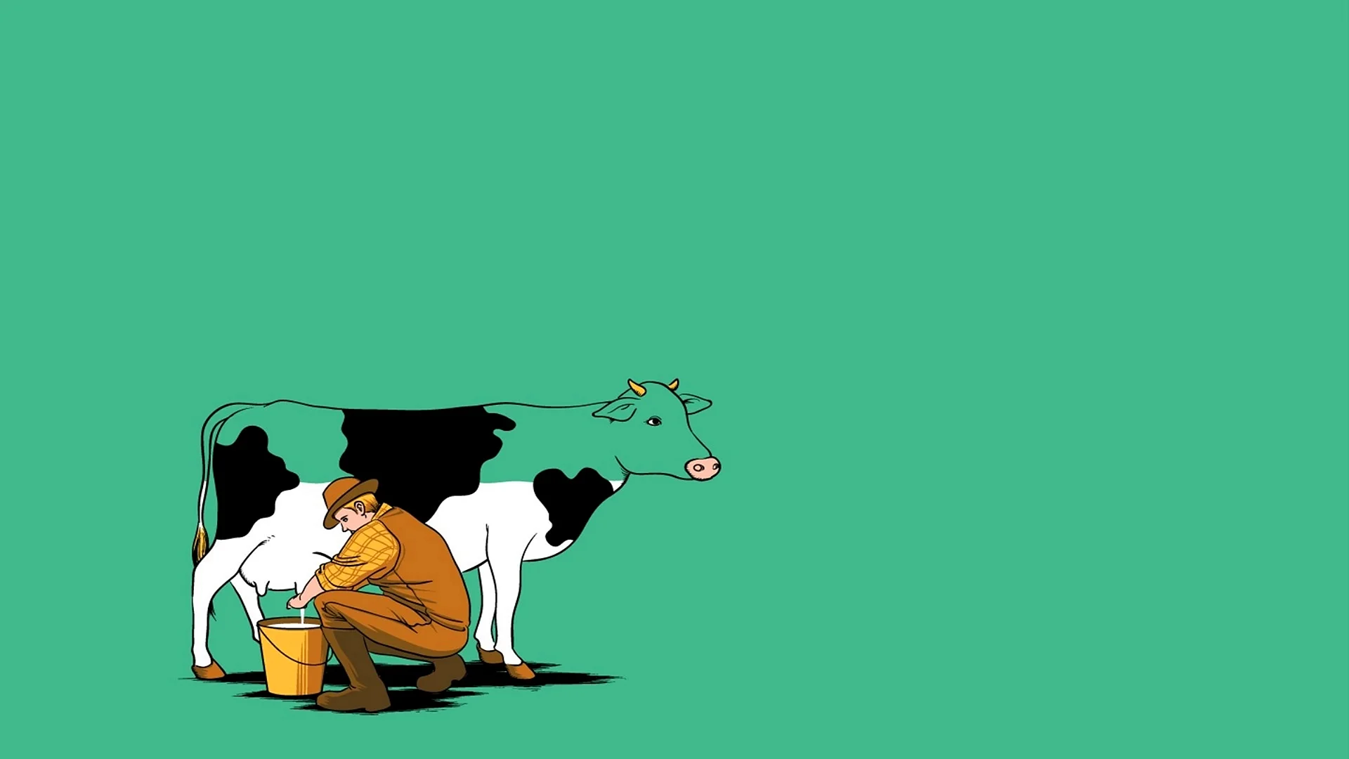 Cow Art Wallpaper