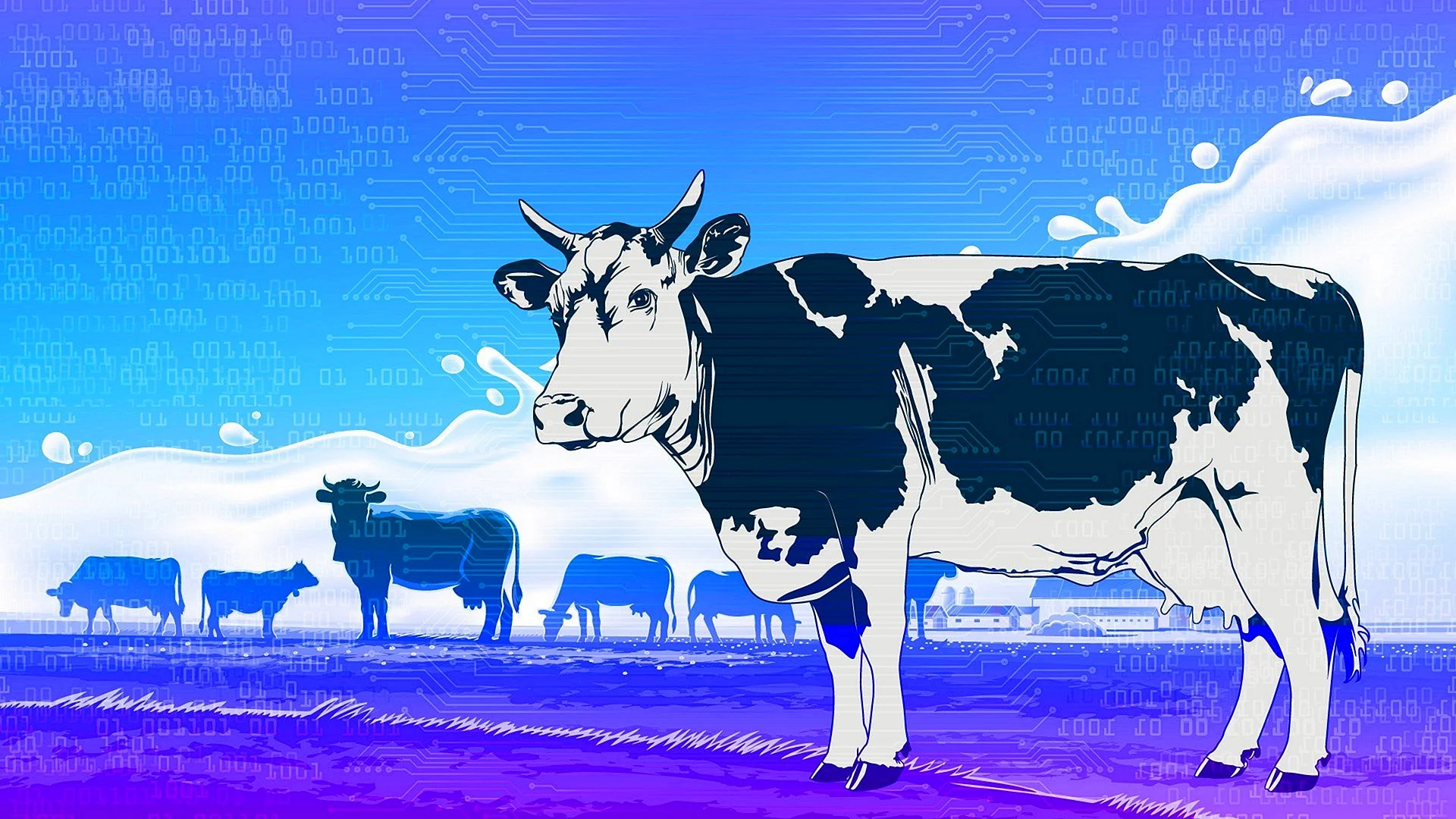 Cow Background Wallpaper