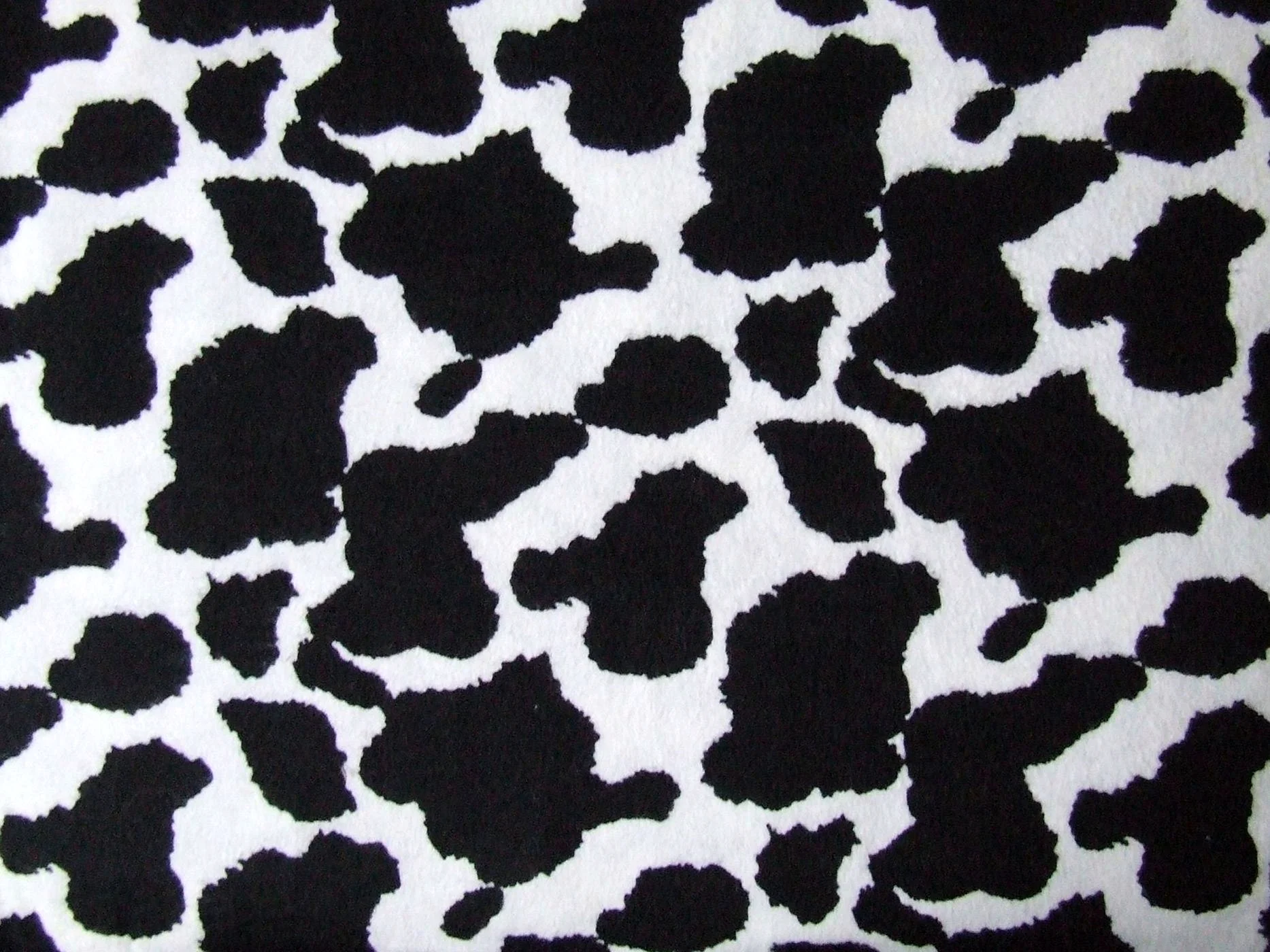 Cow Print Texture Wallpaper