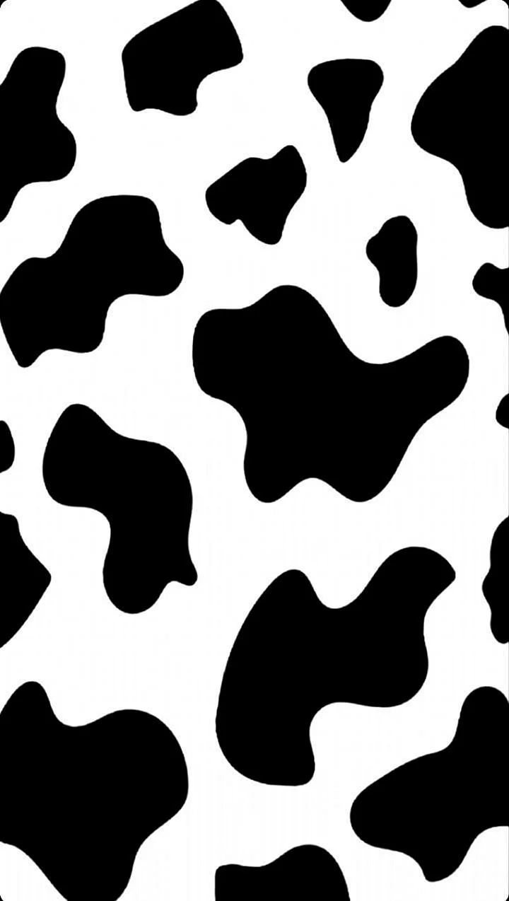 Cow Print Vector Wallpaper