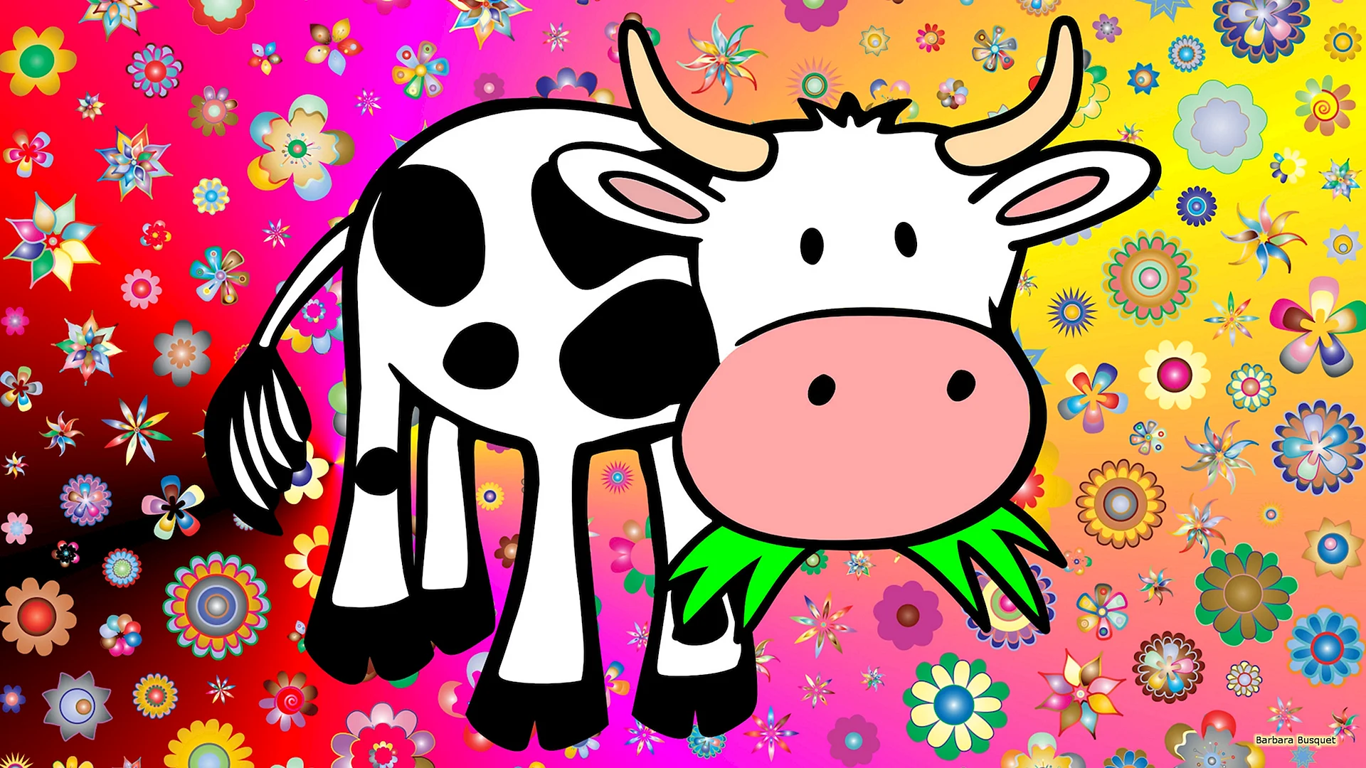 Cow vector Wallpaper