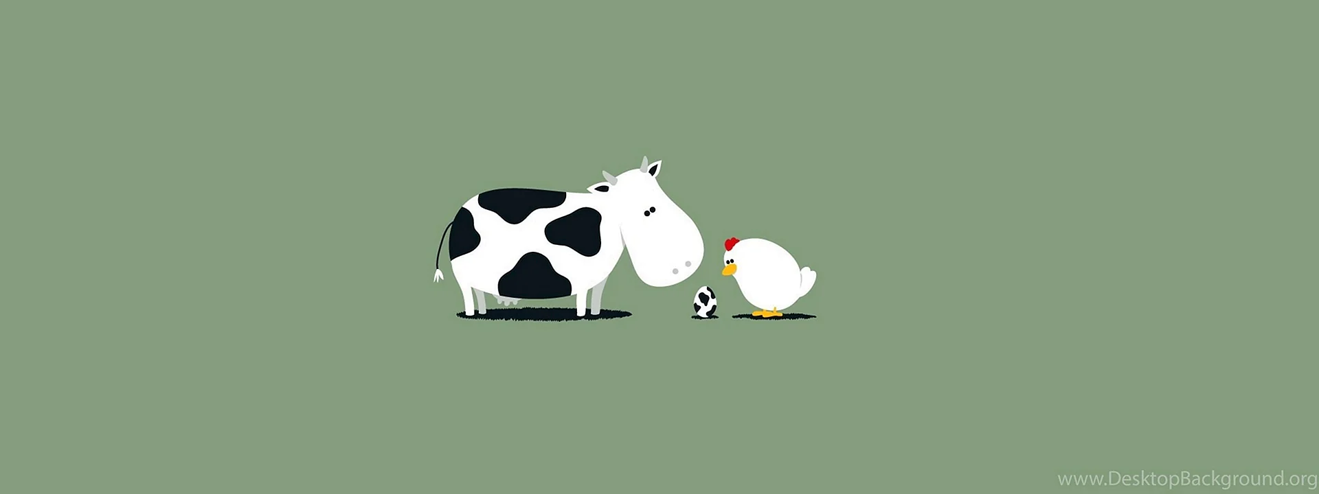 Cow Vector Wallpaper