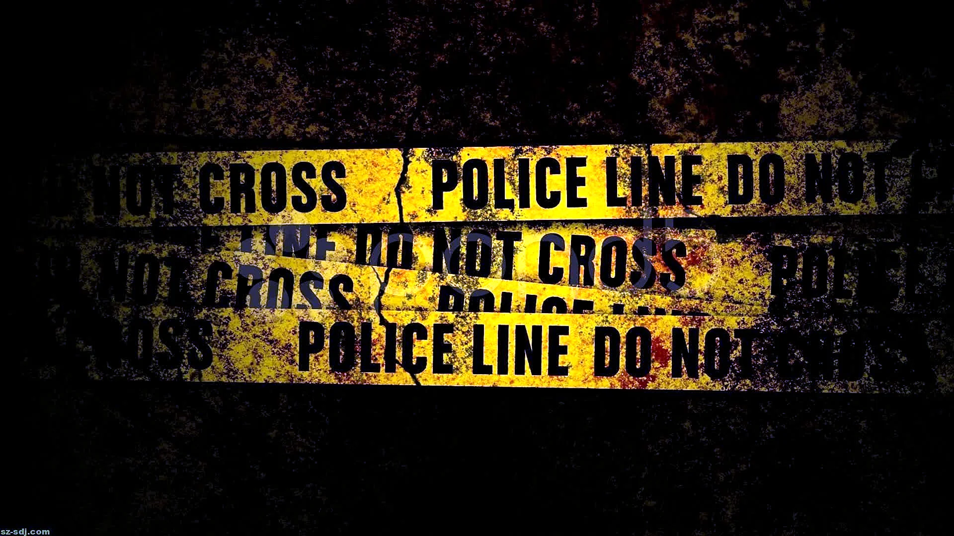 Crime Scene Do Not Cross Wallpaper