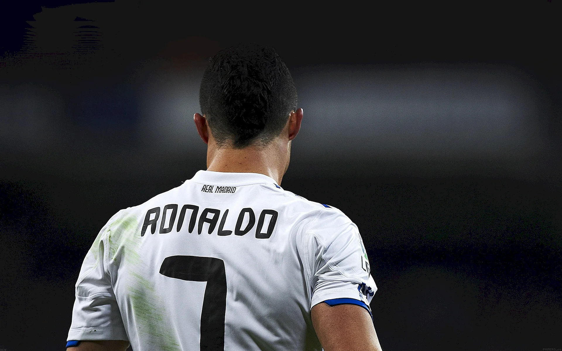 Cristiano Ronaldo Black And White Wallpaper