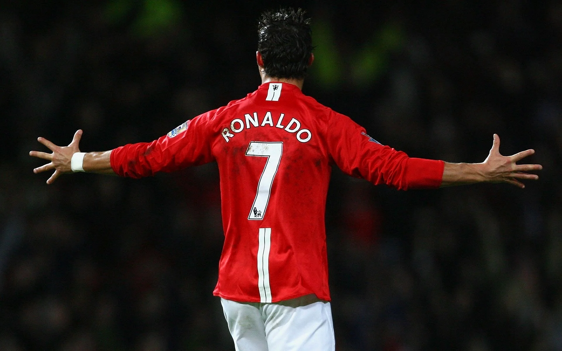 Cristiano Ronaldo Manchester United 2008 Wallpaper
