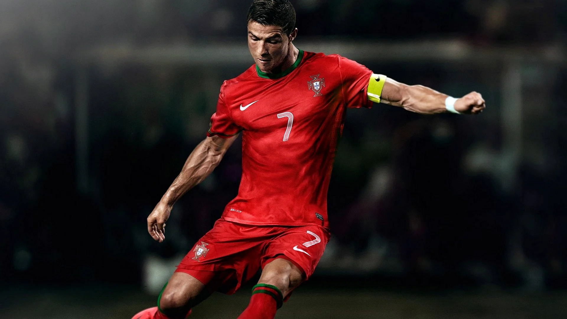 Cristiano Ronaldo Portugal Poster Full HD Wallpaper
