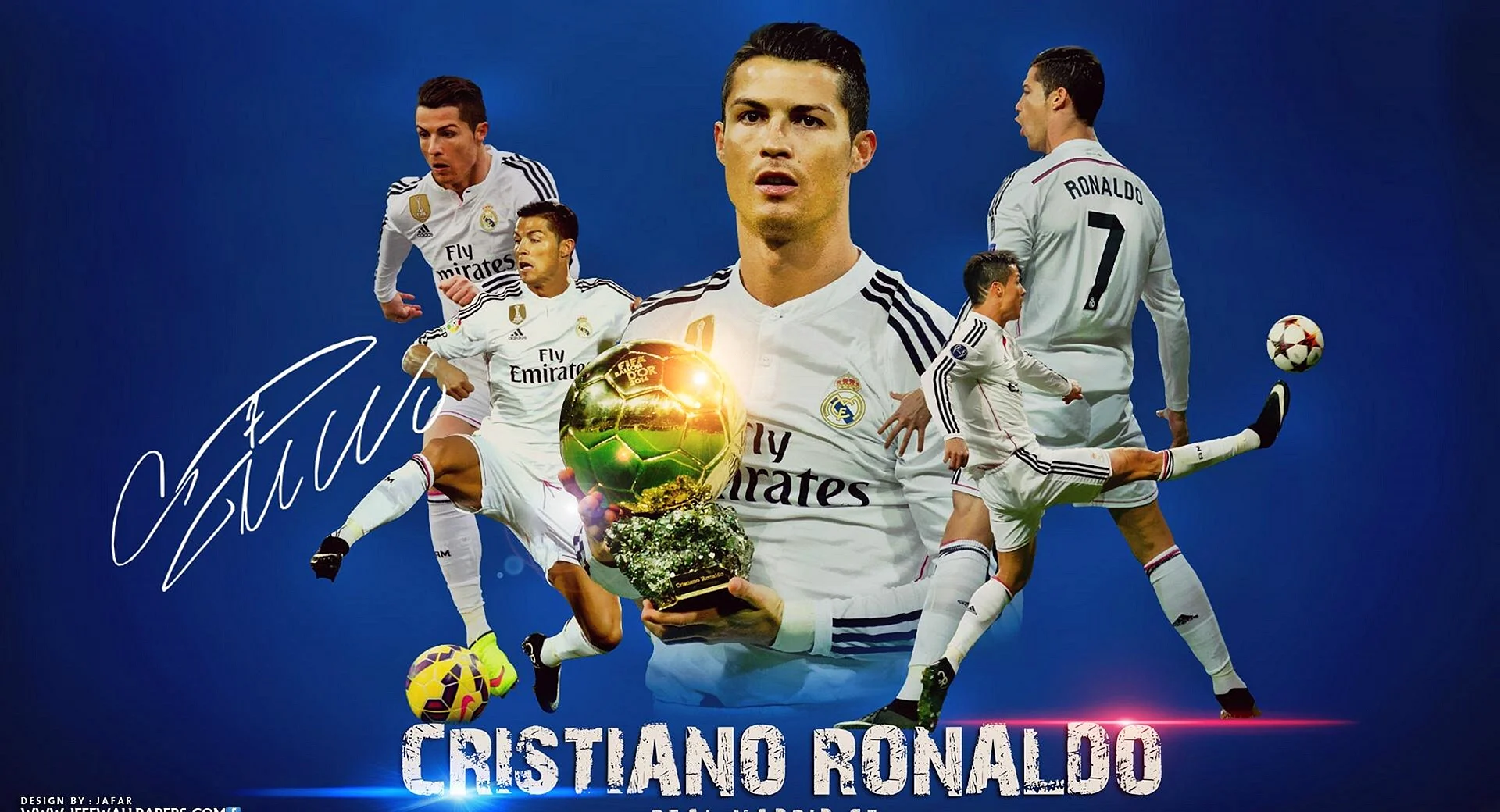 Cristiano Ronaldo Poster Wallpaper