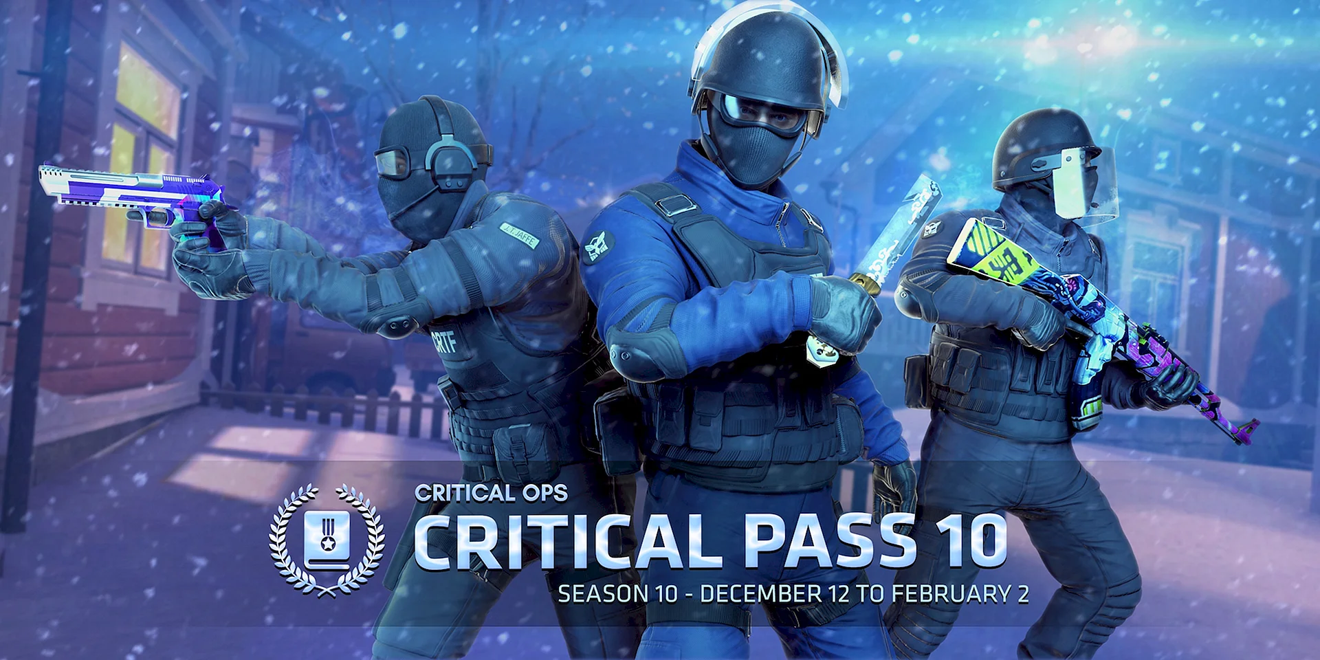 Critical Ops Banner Wallpaper