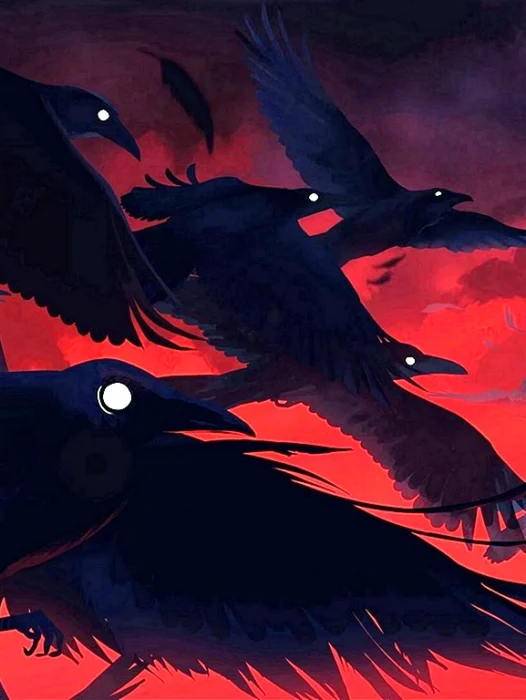 Crow Anime Wallpaper