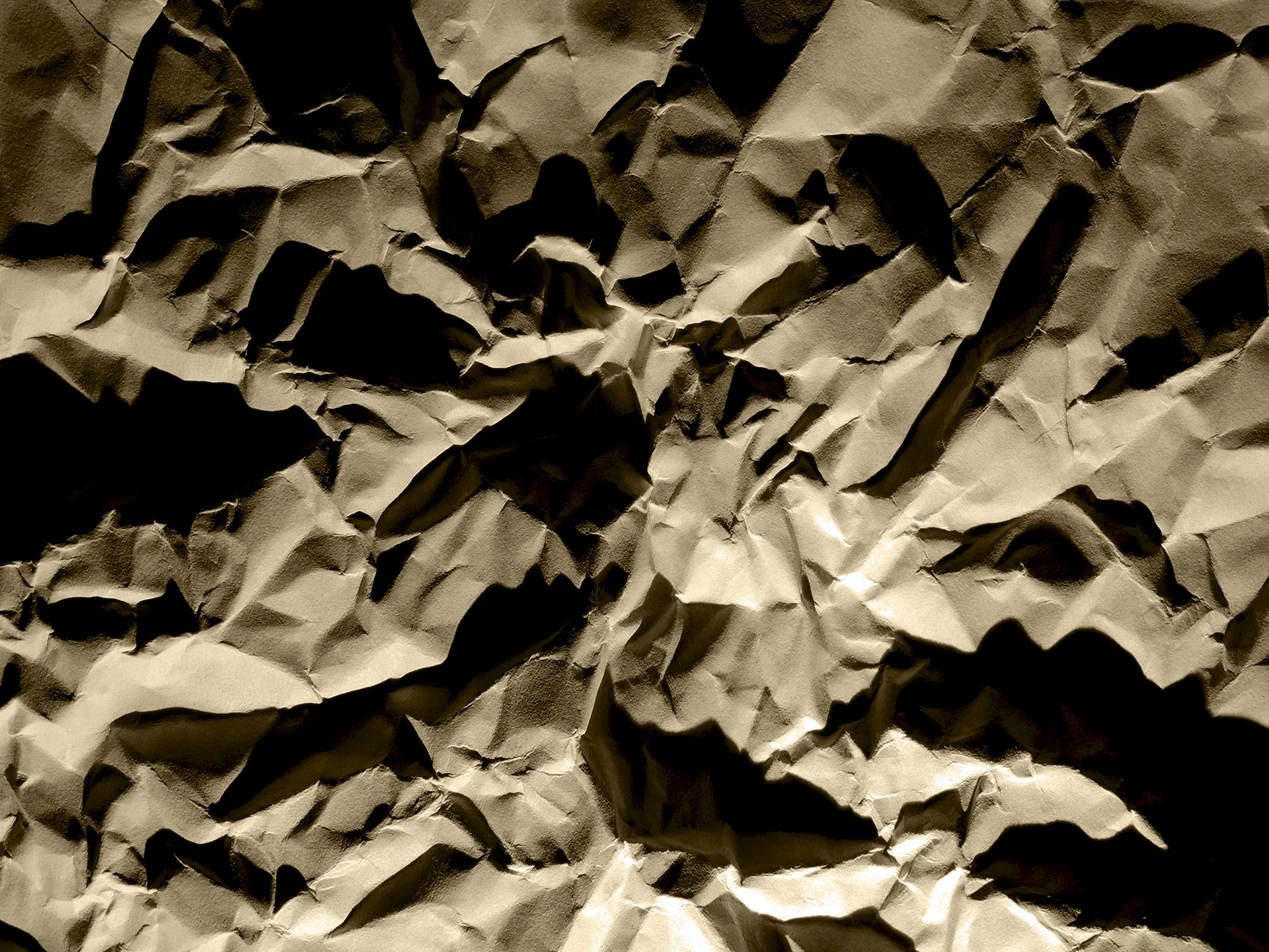 Crumpled Paper Texture Wallpaper