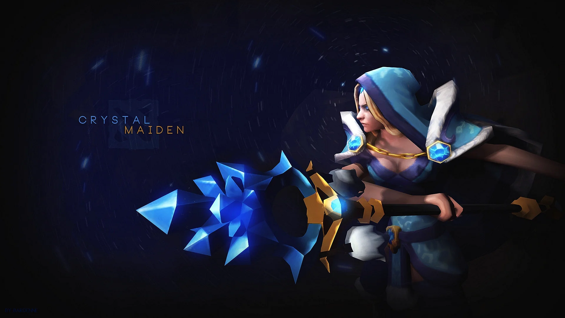 Crystal Maiden Wallpaper