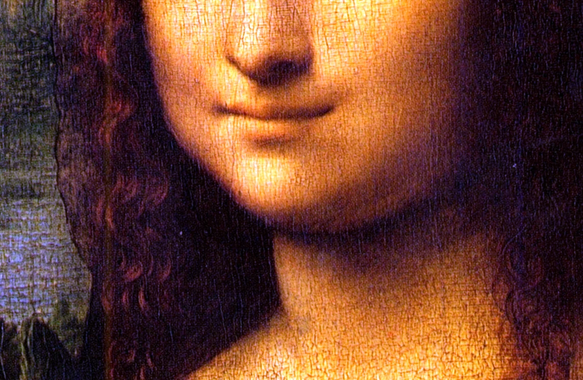 Cubist Mona Lisa Wallpaper
