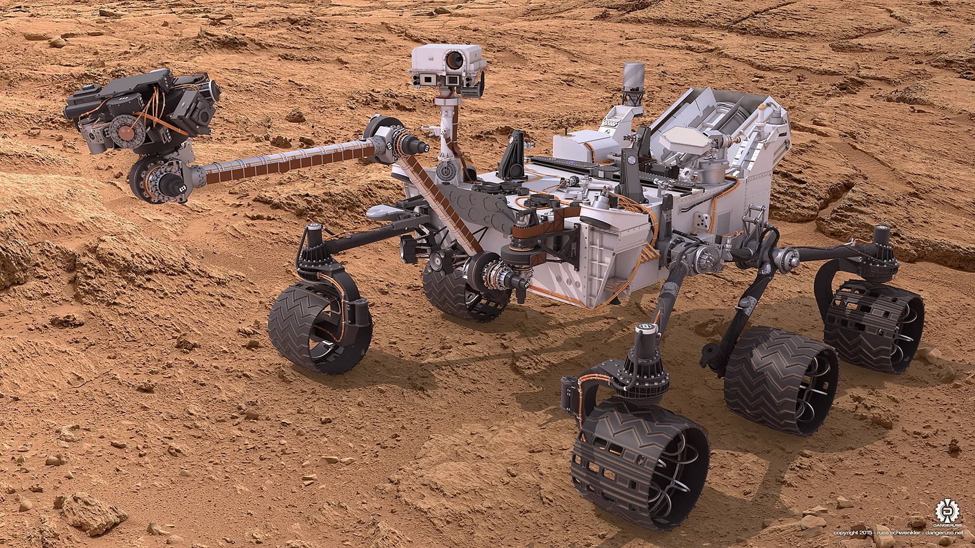 Curiosity Rover Wallpaper