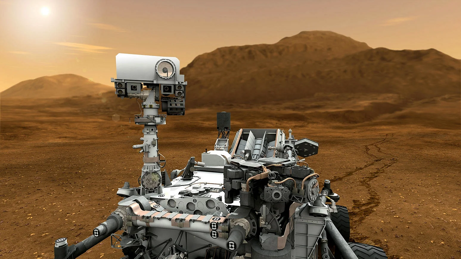 Curiosity Rover Wallpaper