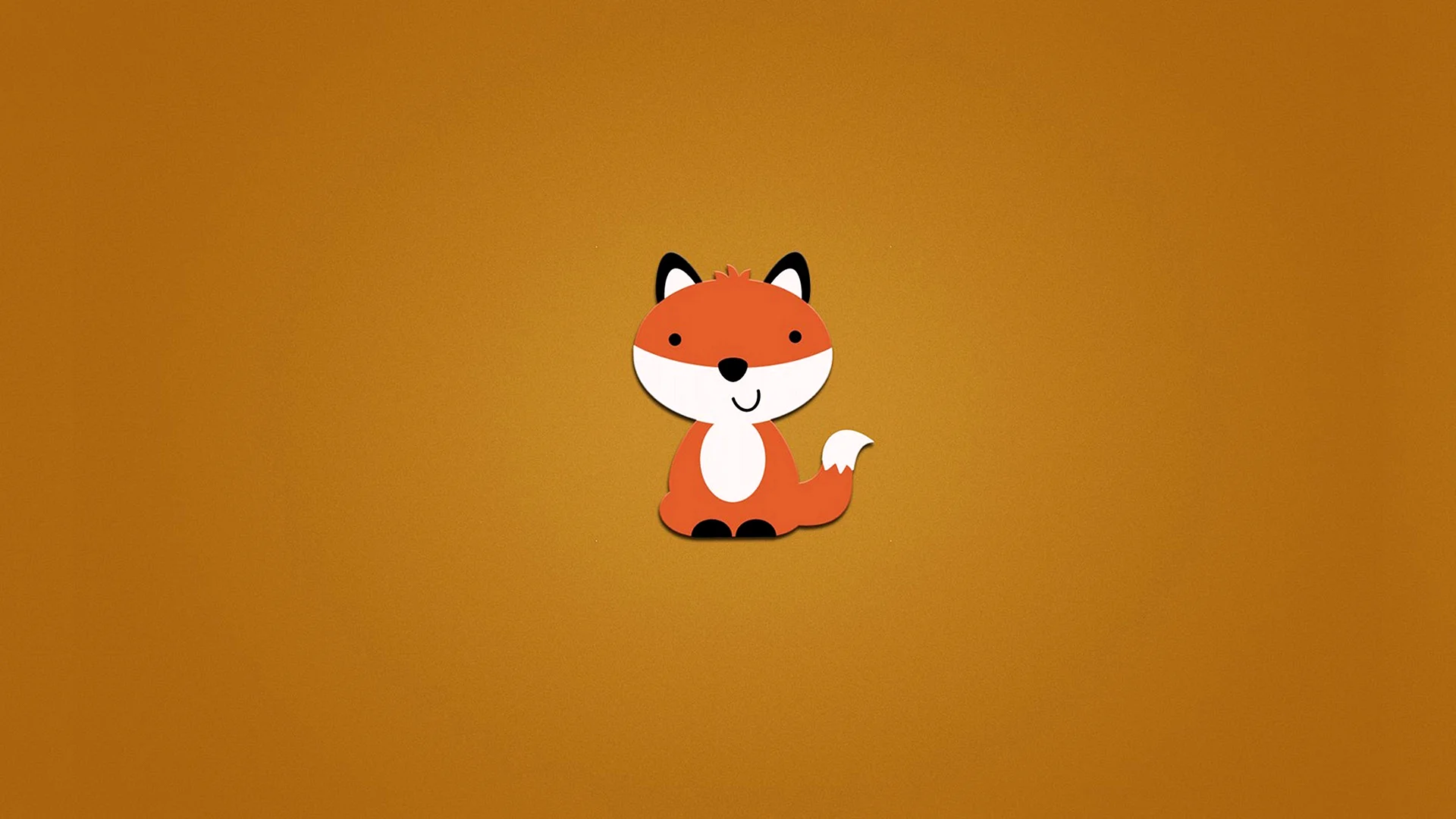 Cute cartoon Fox Wallpaper