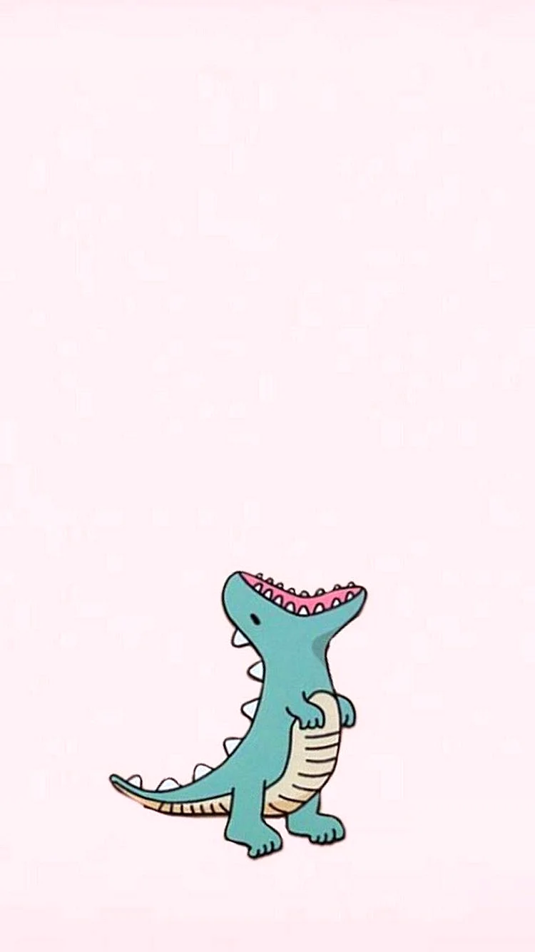 Cute Dinosaur Wallpaper For iPhone