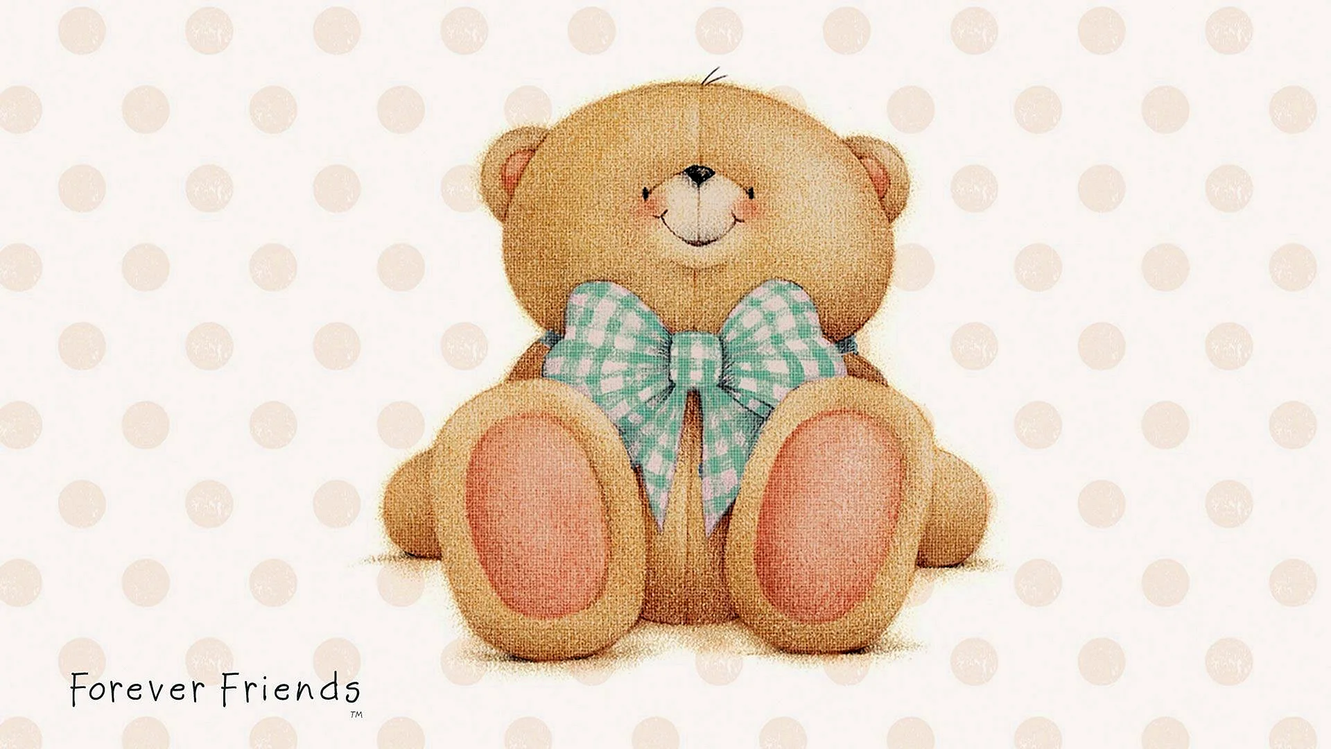 Cute Teddy Bears Wallpaper