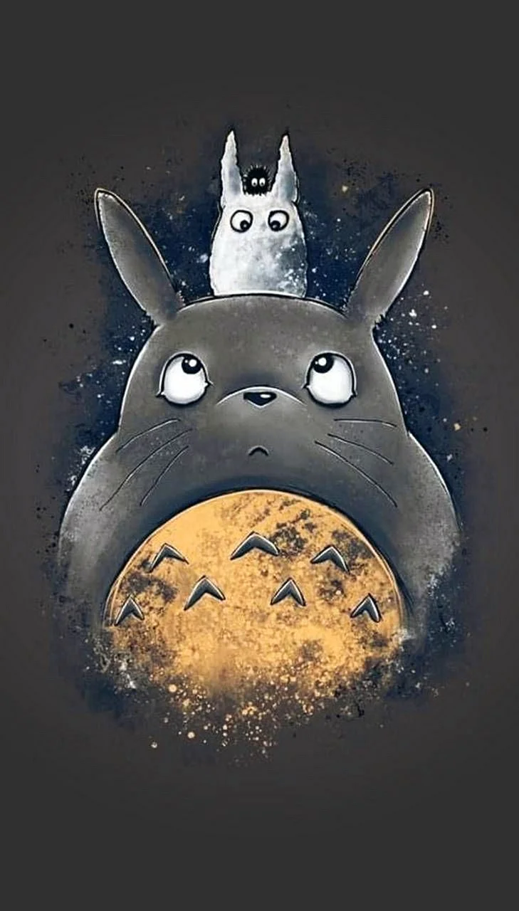 Cute Totoro Wallpaper For iPhone