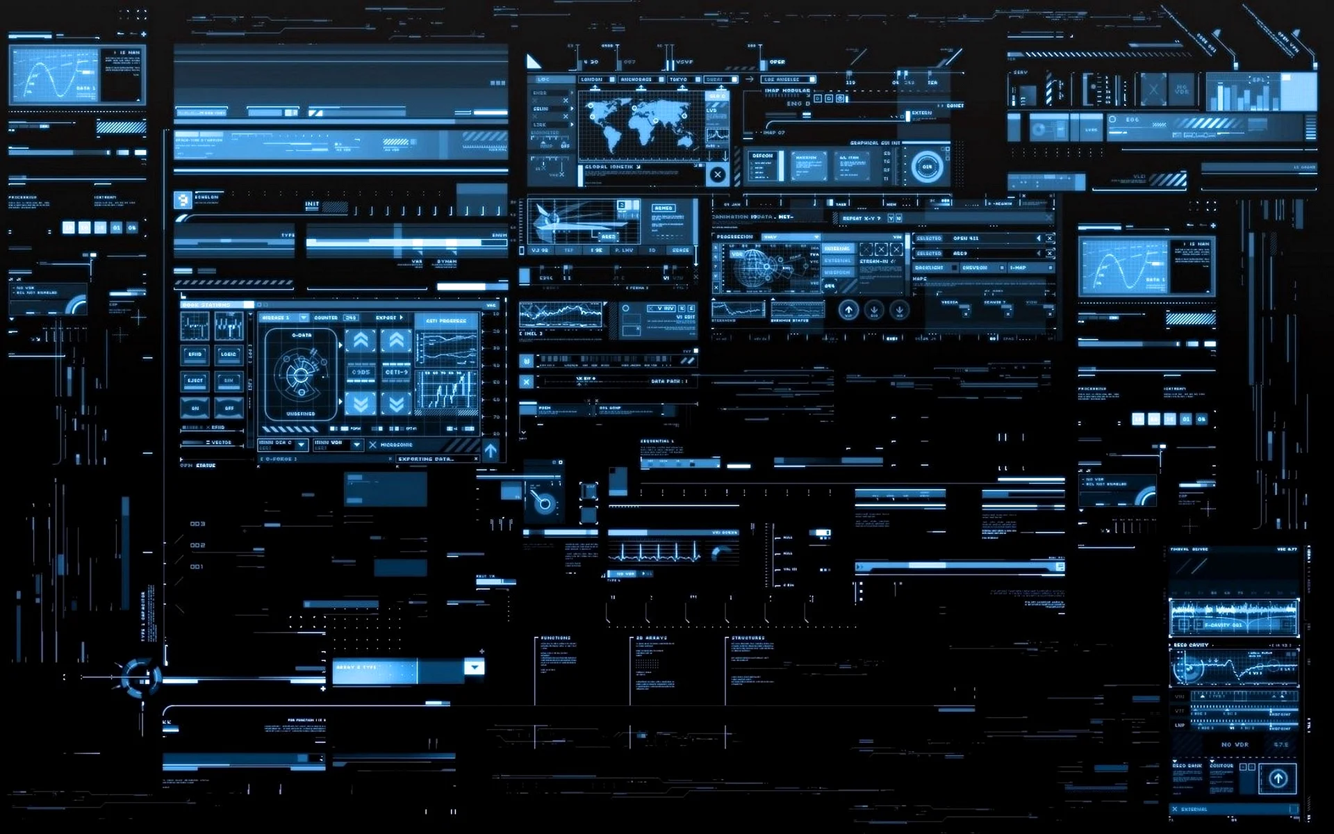 Cyber Technology Wallpaper