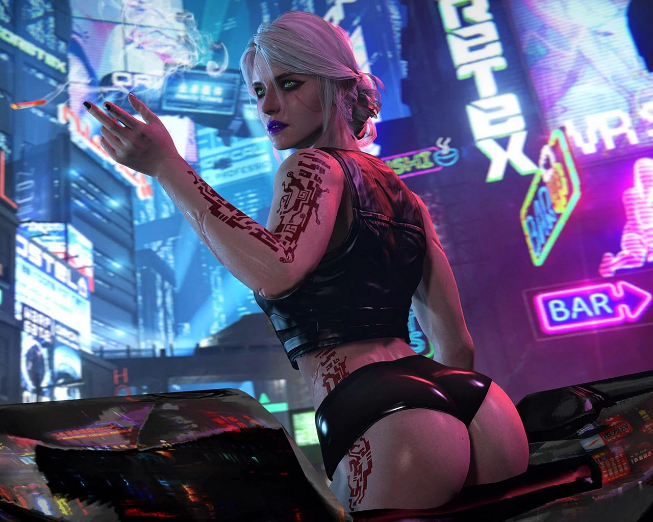 Cyberpunk 2077 Ciri Wallpaper