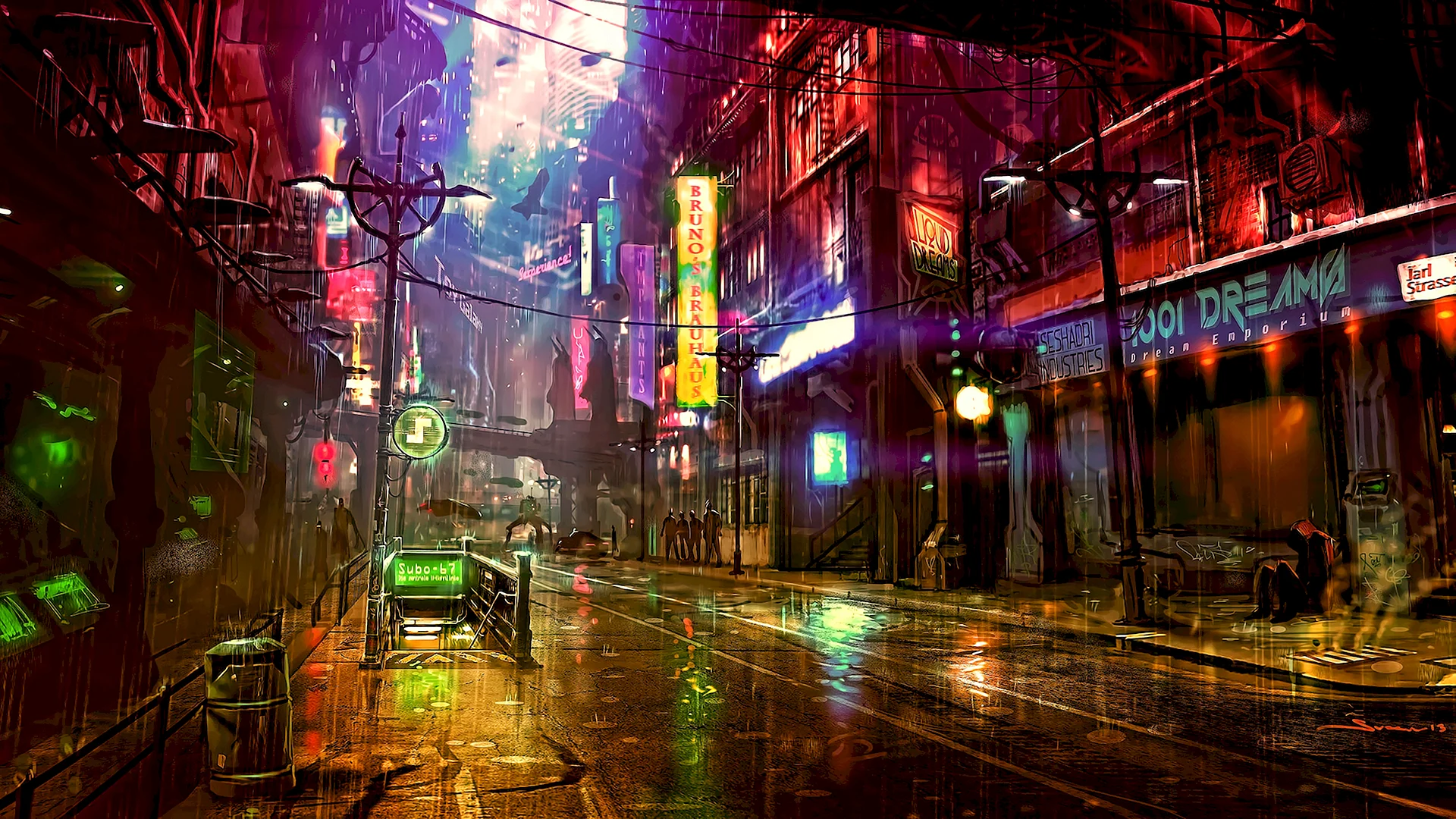 Cyberpunk 2077 City Wallpaper