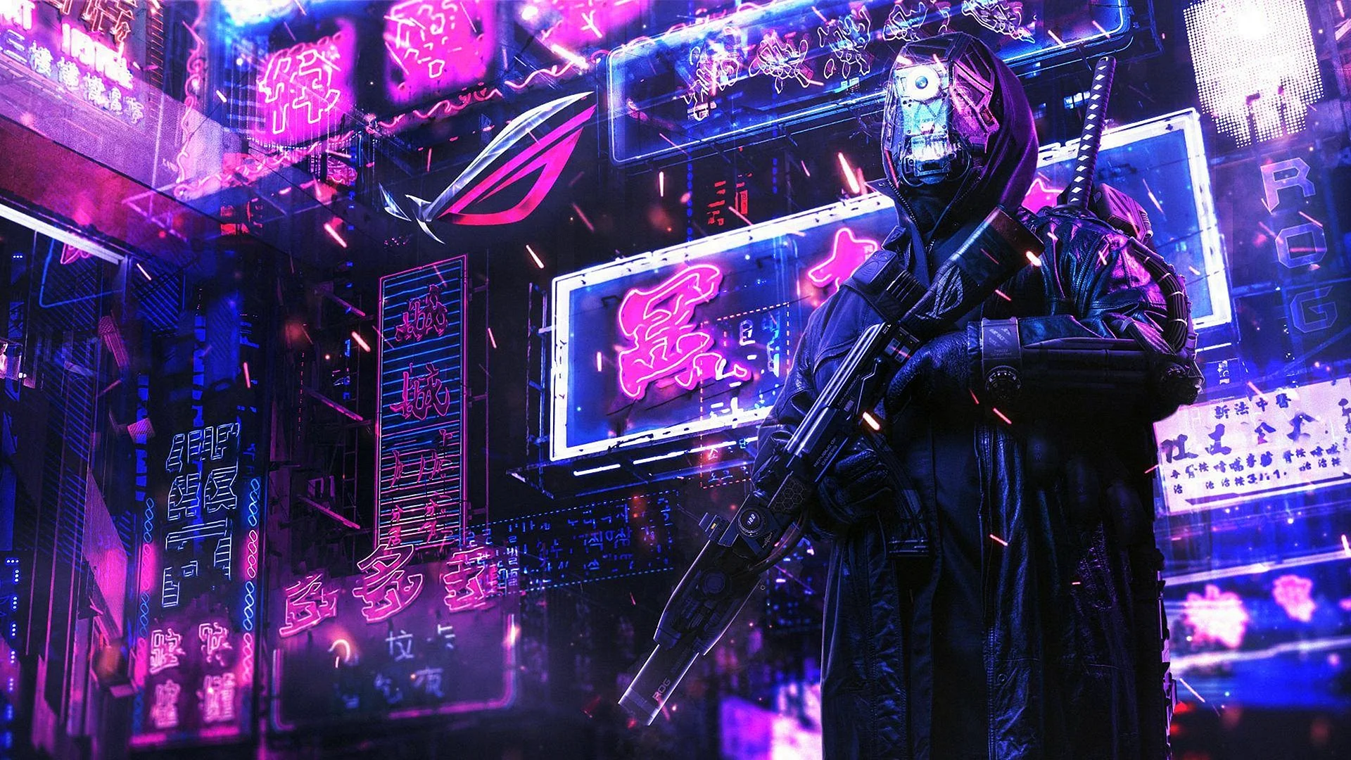 Cyberpunk 2077 Samurai Wallpaper