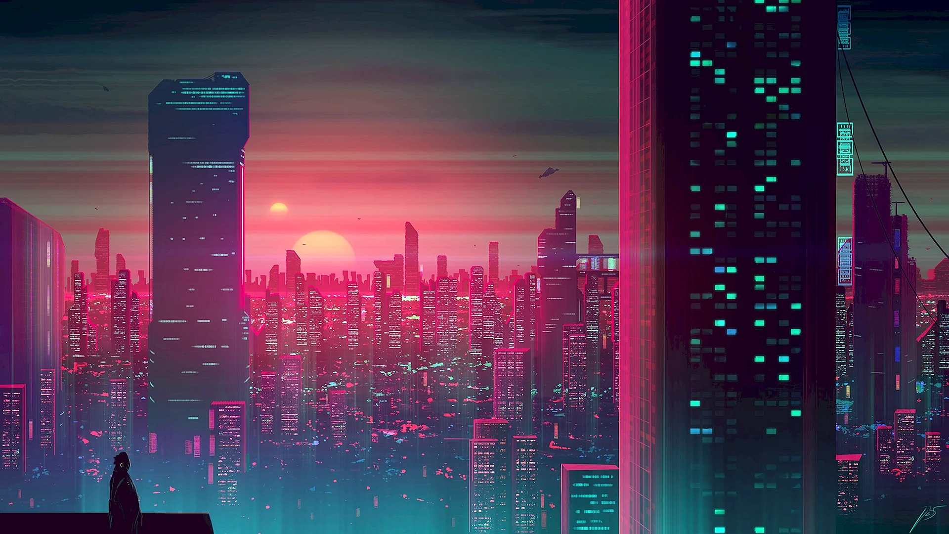 Cyberpunk City Wallpaper